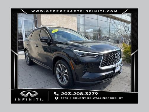 Mineral Black 2023 INFINITI QX60 LUXE