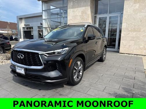 Mineral Black 2023 INFINITI QX60 LUXE