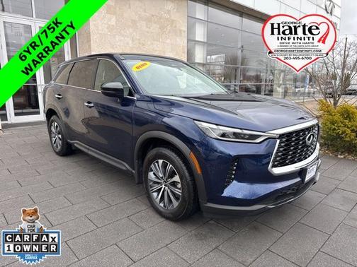 Grand Blue 2025 INFINITI QX60 PURE