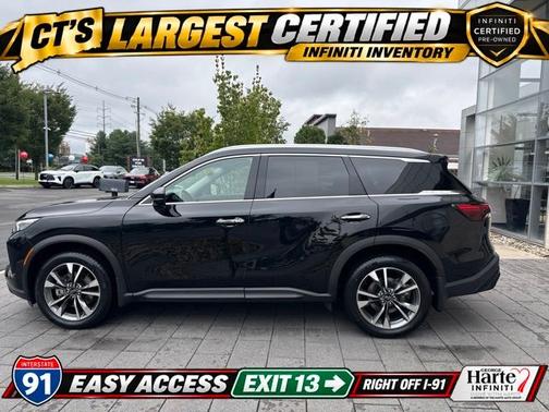 Mineral Black 2023 INFINITI QX60 LUXE
