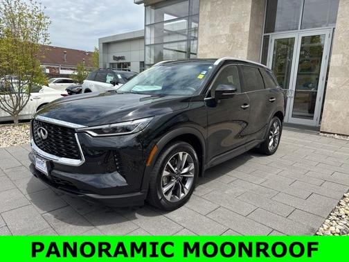 Mineral Black 2023 INFINITI QX60 LUXE