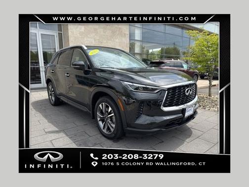 Mineral Black 2023 INFINITI QX60 LUXE