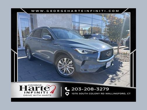 Slate Gray 2024 INFINITI QX50 LUXE