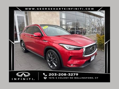 Dynamic Sunstone Red 2022 INFINITI QX50 AUTOGRAPH