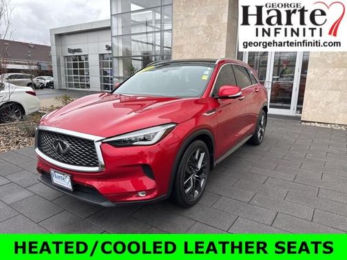 Dynamic Sunstone Red 2022 INFINITI QX50 AUTOGRAPH