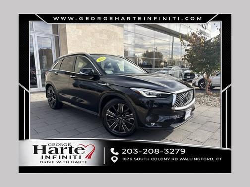 Mineral Black 2023 INFINITI QX50 SENSORY