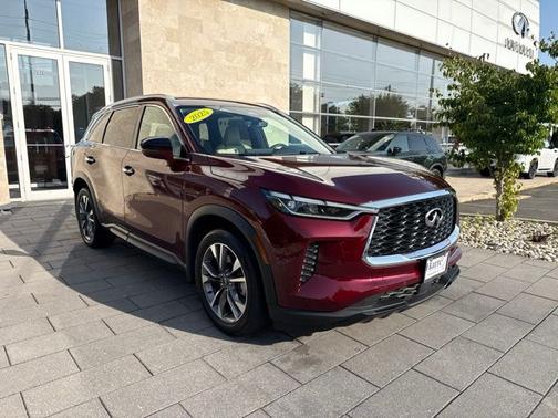 Deep Bordeaux 2025 INFINITI QX60 LUXE