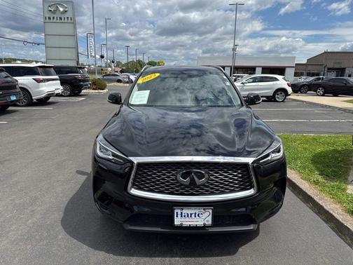 Black Obsidian 2023 INFINITI QX50 LUXE