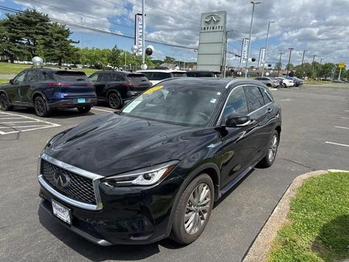 Black Obsidian 2023 INFINITI QX50 LUXE