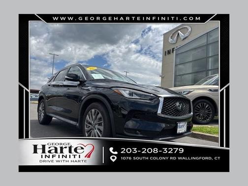 Black Obsidian 2023 INFINITI QX50 LUXE