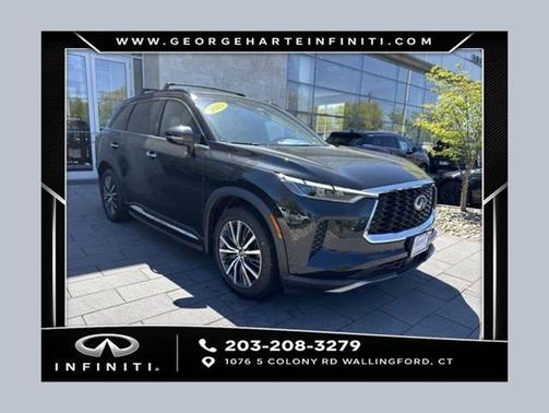 Mineral Black 2023 INFINITI QX60 AUTOGRAPH