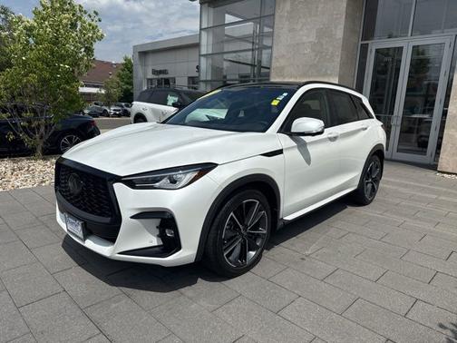 Radiant White 2023 INFINITI QX50 SPORT