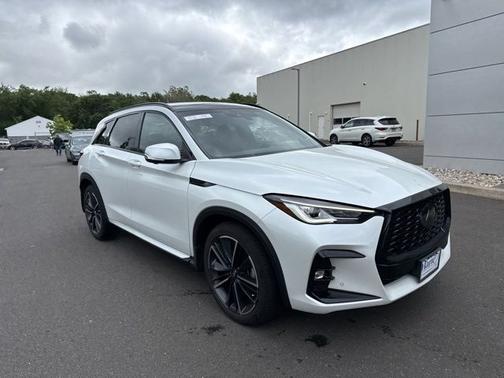 Radiant White 2023 INFINITI QX50 SPORT
