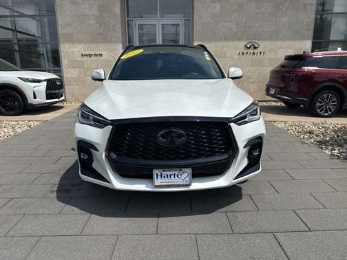 Radiant White 2023 INFINITI QX50 SPORT