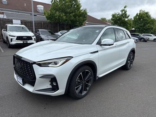 Radiant White 2023 INFINITI QX50 SPORT