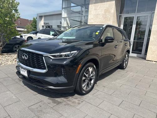 Mineral Black 2023 INFINITI QX60 LUXE