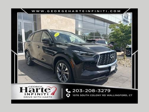Mineral Black 2023 INFINITI QX60 LUXE
