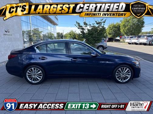 Grand Blue 2023 INFINITI Q50 LUXE