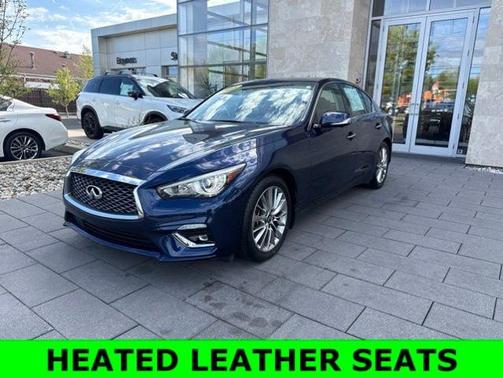 Grand Blue 2023 INFINITI Q50 LUXE