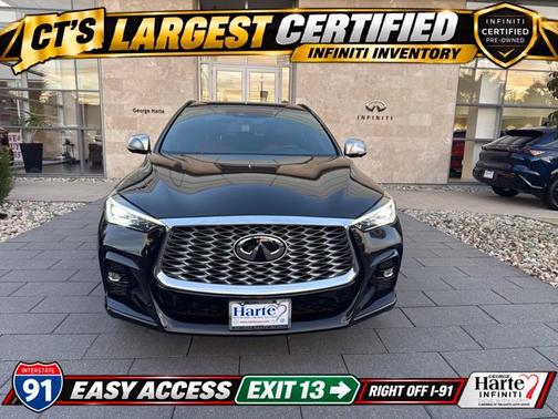 Black Obsidian 2025 INFINITI QX55 SENSORY