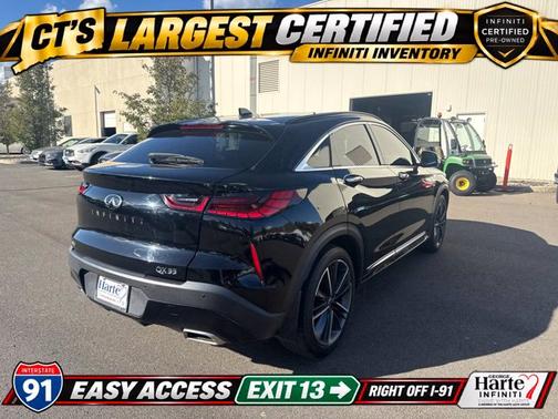 Black Obsidian 2025 INFINITI QX55 SENSORY