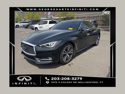 Midnight Black 2022 INFINITI Q60 LUXE