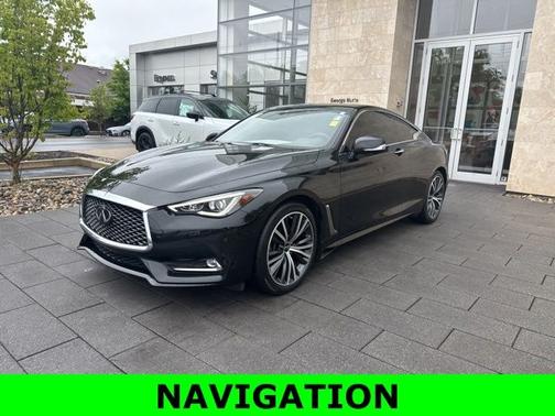 Midnight Black 2022 INFINITI Q60 LUXE