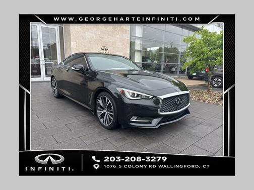 Midnight Black 2022 INFINITI Q60 LUXE