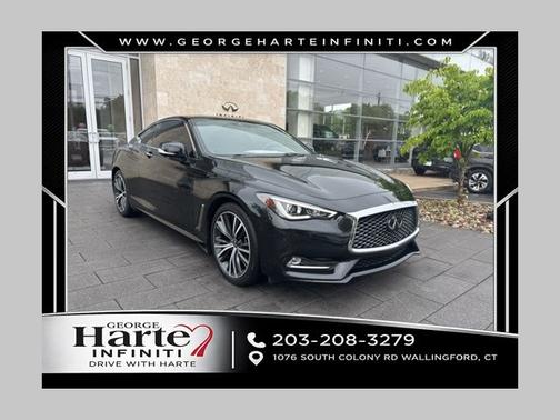 Midnight Black 2022 INFINITI Q60 LUXE