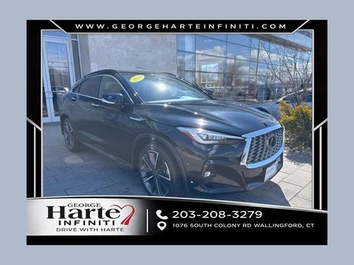 Black Obsidian 2023 INFINITI QX55 ESSENTIAL