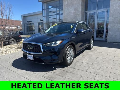 Hermosa Blue 2023 INFINITI QX50 LUXE