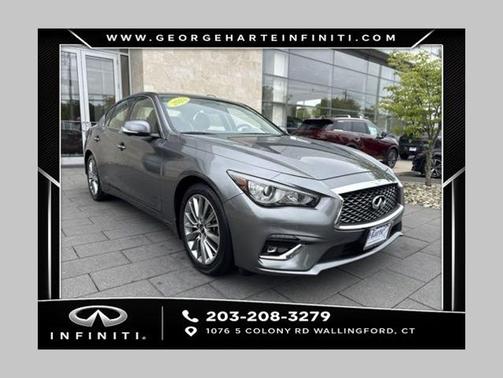 Graphite Shadow 2023 INFINITI Q50 LUXE