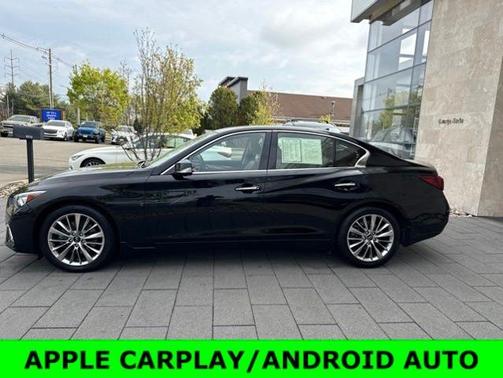 Black Obsidian 2023 INFINITI Q50 LUXE