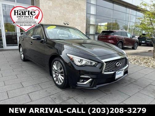 Black Obsidian 2023 INFINITI Q50 LUXE