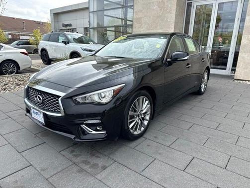 Black Obsidian 2023 INFINITI Q50 LUXE