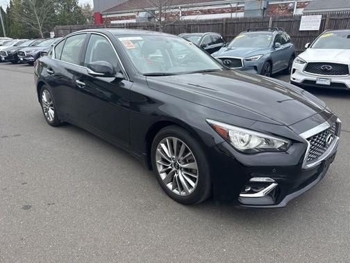 Black Obsidian 2023 INFINITI Q50 LUXE