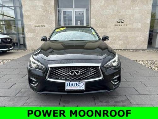 Black Obsidian 2023 INFINITI Q50 LUXE