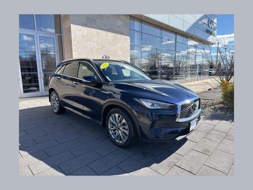 Hermosa Blue 2023 INFINITI QX50 LUXE