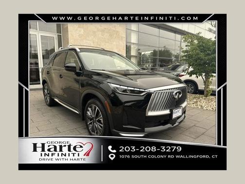 Diamond Black 2026 INFINITI QX60 LUXE