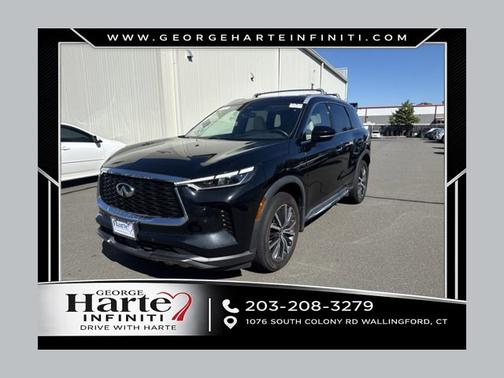 Mineral Black 2023 INFINITI QX60 SENSORY