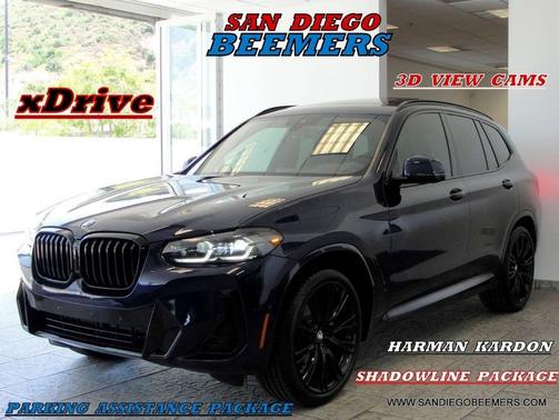 Tanzanite Blue Metallic 2023 BMW X3 xDrive30i