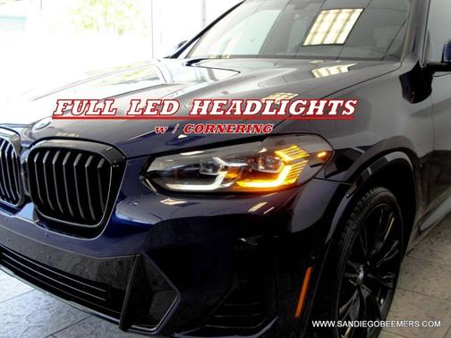 Tanzanite Blue Metallic 2023 BMW X3 xDrive30i