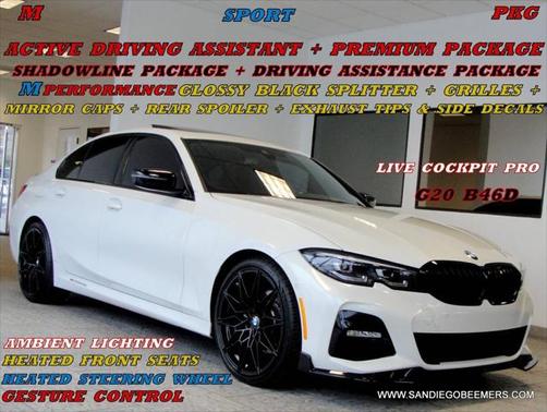 2022 BMW 330 330i M SPORT+PREMIUM PKG+SHADOWLINE+DRIVING ASSIST