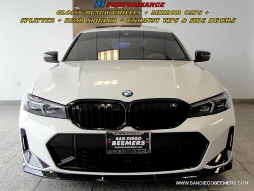 2023 BMW 330 330I M SPORT PRO+HUD+RED M BRAKES+PREM PKG+SHADOW+