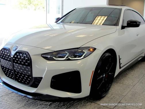 Mineral White Metallic 2023 BMW 430 Gran Coupe i