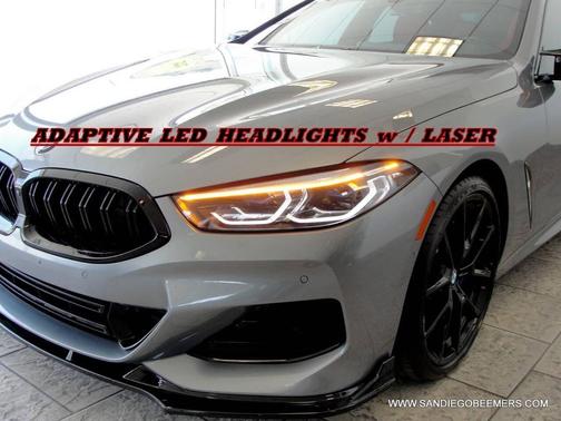 Skyscraper Grey Metallic 2023 BMW 840 Gran Coupe i