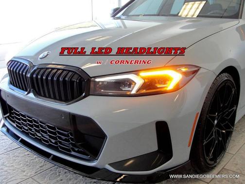 2024 BMW 330 330i M SPORT PRO RED M BRAKES SHADOWLINE DRIV ASSI