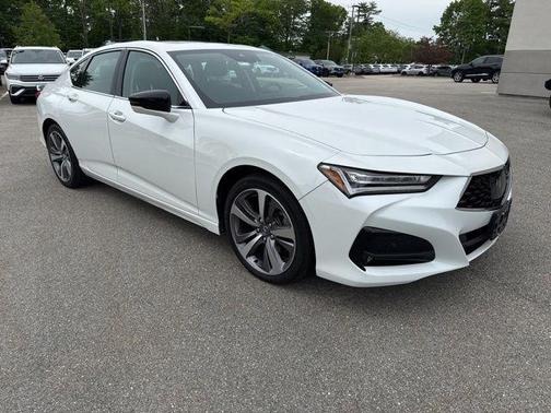 White 2023 Acura TLX Advance