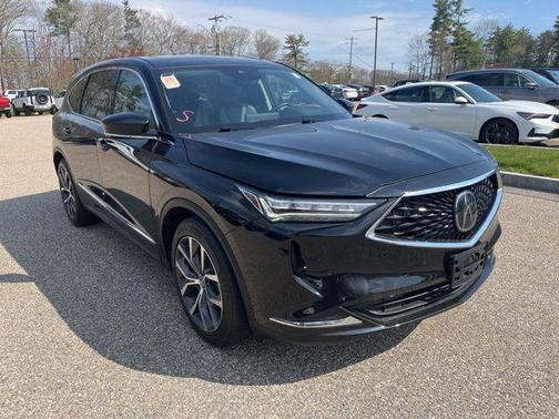 Black 2023 Acura MDX Technology