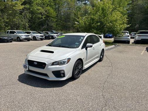 Crystal White Pearl 2015 Subaru WRX STI